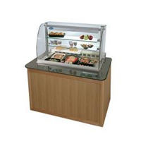 Victor Impression Food Display - IRHD3 granite wood